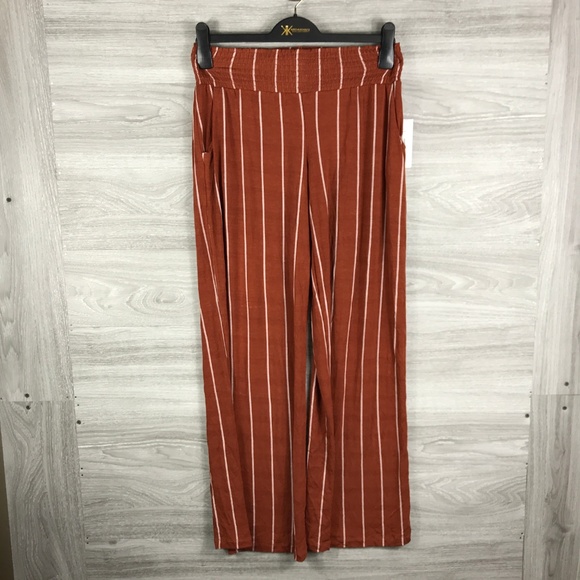 Love, Fire Stripe Knit Wide Leg Pants - Picture 3 of 7